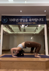 [강남역자연치유요가지도자과정]척추를 건강하게, 드위 파다 비파리타 단다아사나