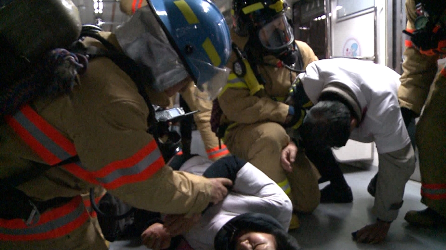 지하철 대형사고 대응 불시 현장 훈련